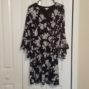 Catos Faux Wrap Dress